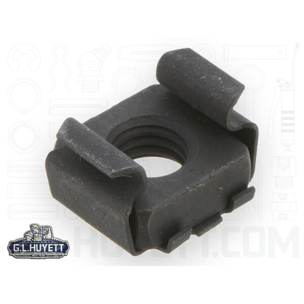A Raymond Tinnerman Cage Nut, M8-1.25, Phosphate Finish EFCN-D07953-M8125-4/B - main
